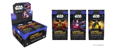 Asmodee - Star Wars: Unlimited Ombres de la Galaxie - Booster de 16 Cartes