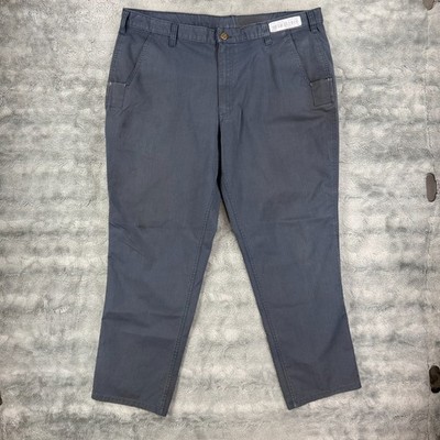 Carhartt Bicomponent 74533-20 Mens 40x30 Relaxed Lightweight Blue Work Pant