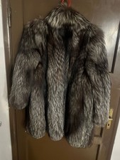 pelliccia volpe argentata