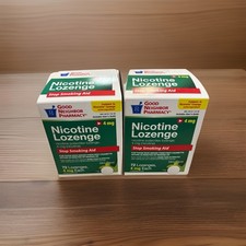 Good Neighbor Nicotine Lozenges 4mg Two Boxes 144 pieces, Exp 4/2027