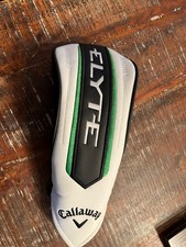 Callaway Elyte Fairway Wood Headcover White Green OEM Golf Head Cover