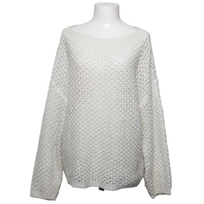 Commense, Strickpullover, Größe: M, Weiß, Polyamid/Polyester/Wolle #yGn