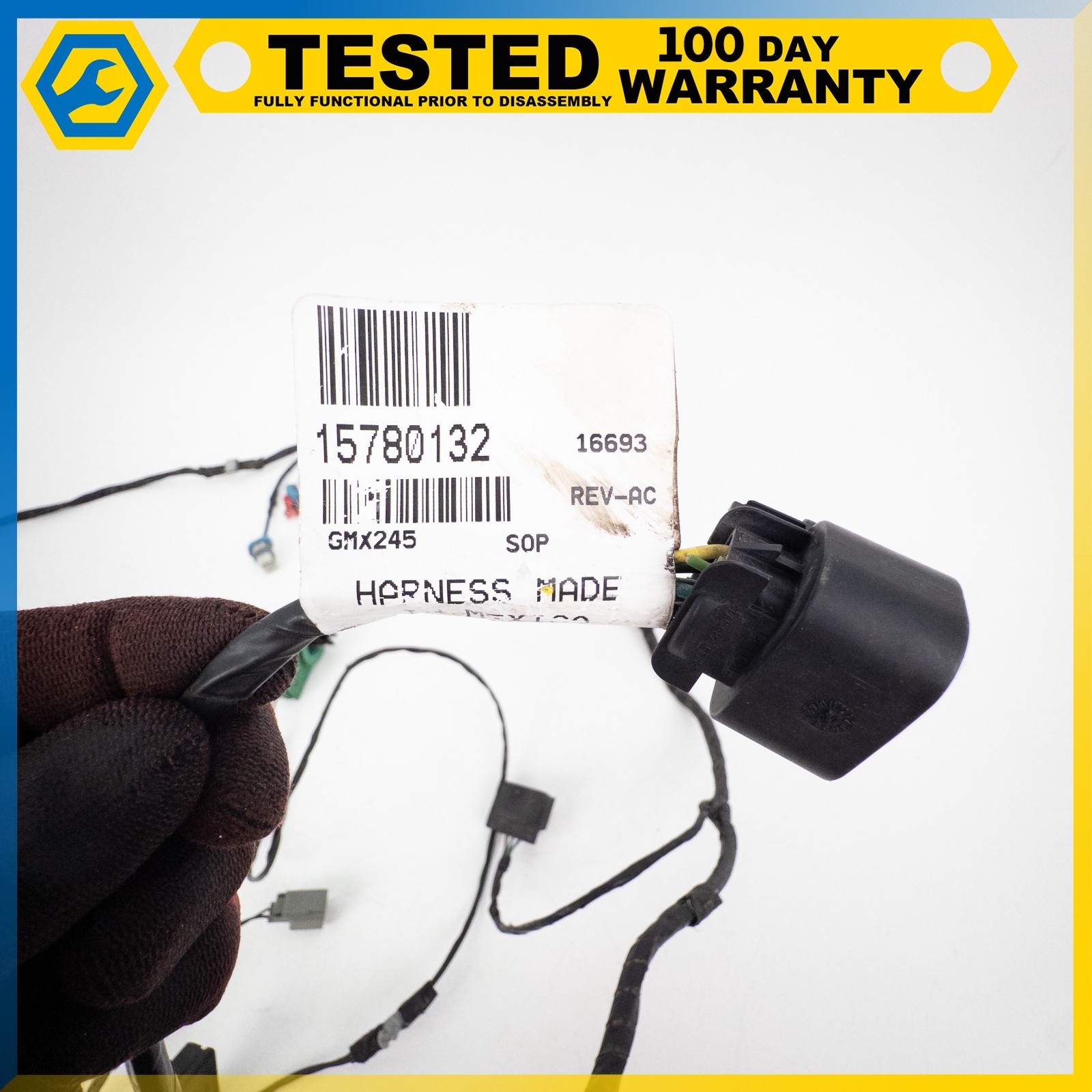05-13 CHEVROLET CORVETTE C6 REAR BODY LIGHTING WIRE HARNESS OEM