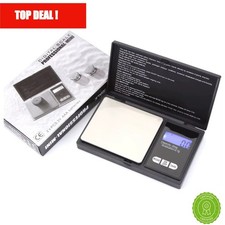 Digital Pocket Scale 0.01g Mini Jewelry Gram Scale Stainless Steel LCD