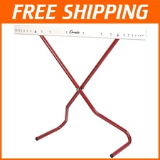 Versatile White/Red Hurdle for Athletes