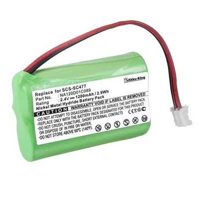 Akku-King Babyphone Accu ersetzt Philips 310412893522 NA120D01C089 für SBC-SC466