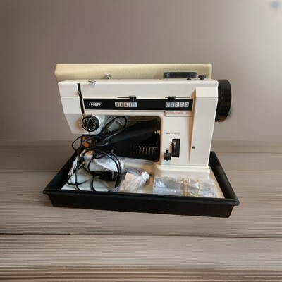 Nähmaschine Pfaff Hobbymatic 801 Näht Jeans, Leder, Wolle mit Zubehör Top  
