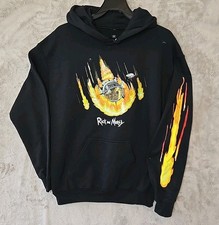 Rick and Morty Unisex Adult Swim Hoodie / Hooded Sweatshirt NEW- Size Small