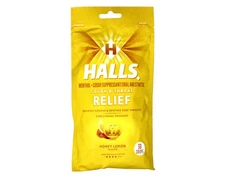 Halls Cough Suppressant/Oral Anesthetic Drops 30 ct