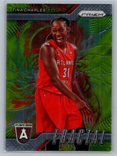 Tina Charles 2024 Panini Prizm WNBA Fractal #15