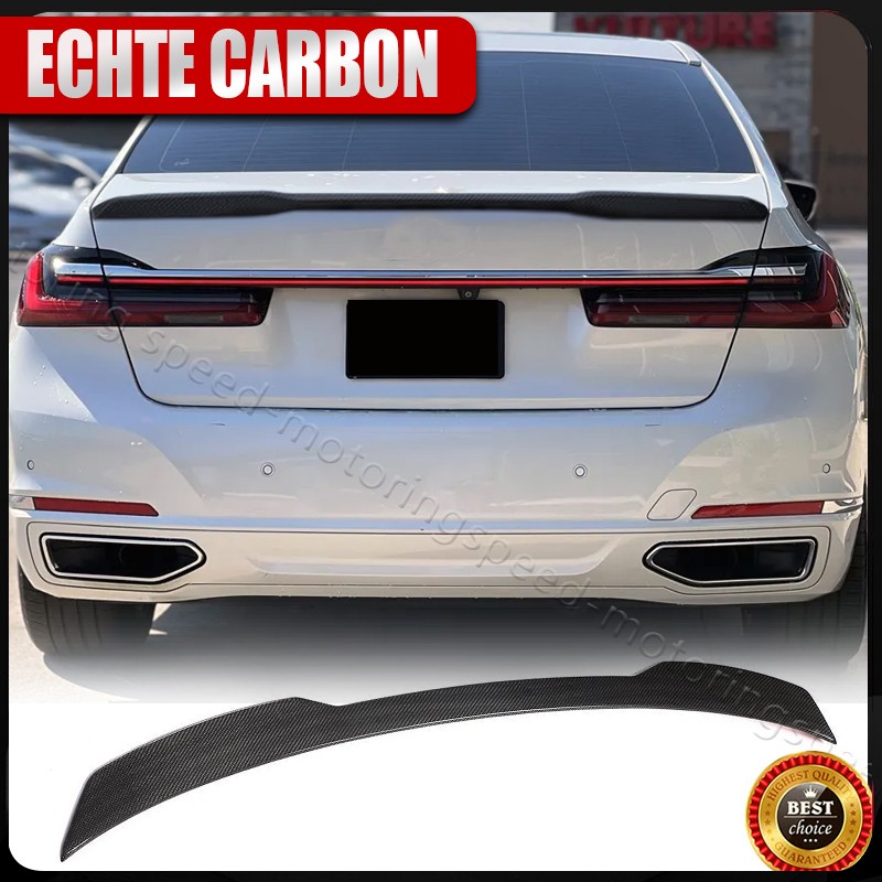 Carbon Heckspoiler Spoilerlippe Heckflügel Lippe Für BMW 7er G11 G12 750i 740i