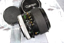 Canon 50mm f/3.5 S.S.C. MACRO prime lens FD Mount Lens for AE-1 breech lock