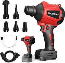 Cordless Air Pump Dust Blower Compatible with Milwaukee 18V Battery, Brushless A