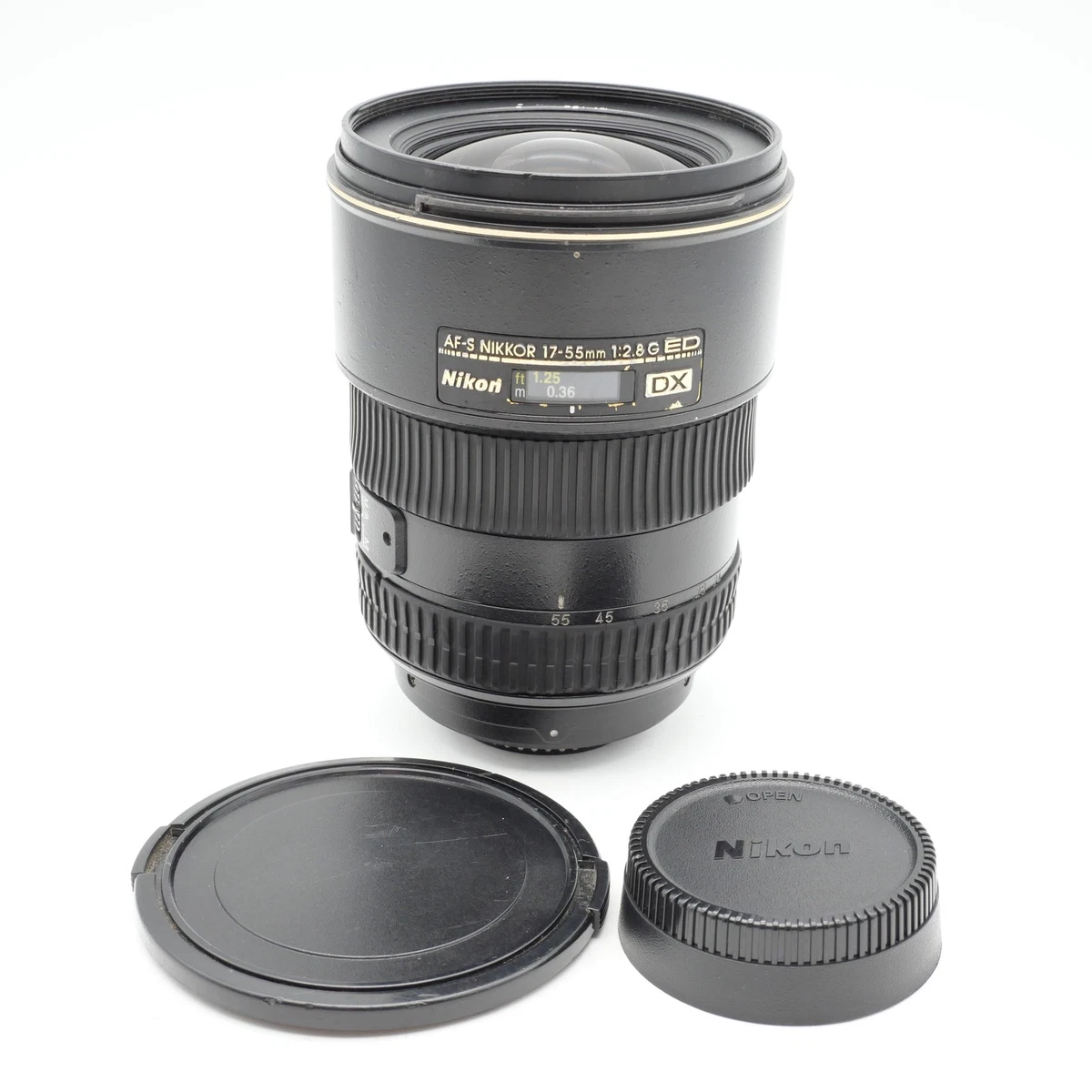 Nikon AF-S DX Zoom-NIKKOR 17-55mm f/2.8G IF-ED Lens #857 | eBay