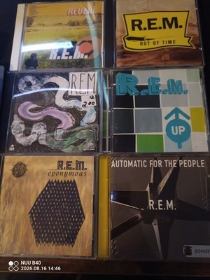 REM 6 Cd Lot  out of time, reveal, up, automatic, epoynomous, and reckoning very