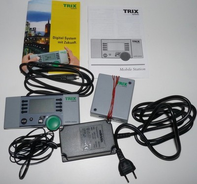 Trix H0 66920 DC ++ Digital Mobile Station, Trafo & Gleisanschlussbox ++ #C5_191
