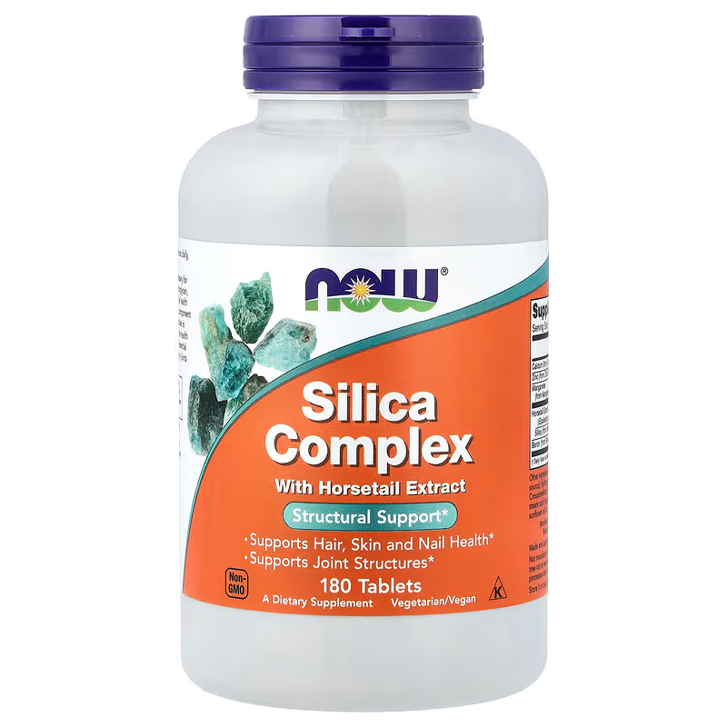 Now Foods , Silica Complex, 180 Tablets - Image 2