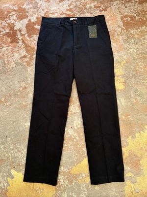 Percival Chino Hose Jeans W34 L34 Navy Stretch Baumwolle Chino UVP 130£
