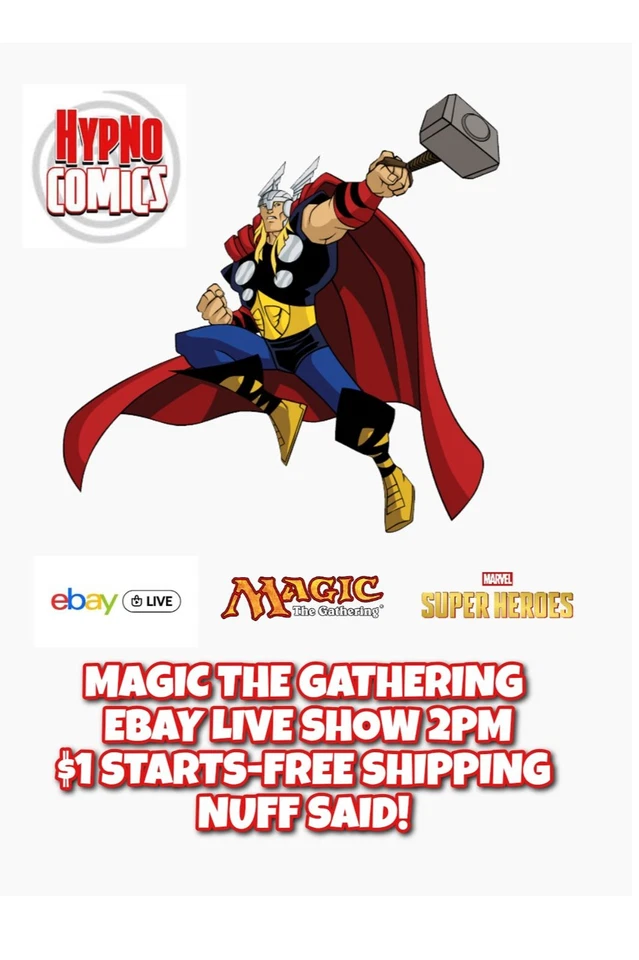 Hypno Magic - $1 Starts Jumpstart Marvel Packs and more!
