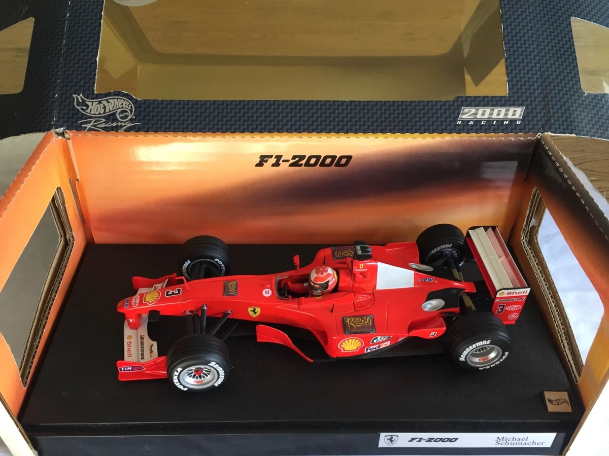 Hot Wheels Michael Schumacher 1:18 Scale Diecast Racing Cars