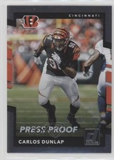 2017 Panini Donruss Press Proof Silver 61/100 Carlos Dunlap #89 ex1