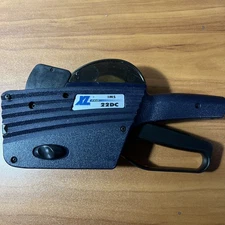 IMS XL Pro Black Blue 22DC Portable Pricing Gun Labeler
