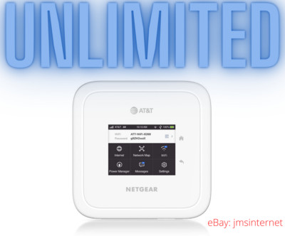 AT&T Unlimited Data 5G M6 hotspot - beats T-Mobile, Verizon (Read Description)