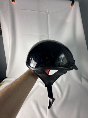 Bell Pit Boss Open-Face Motorcycle Helmet (Gloss Black) Small