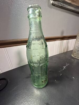 Vintage Coca Cola Bottle REG US PAT OFF 59-02 Trademark 8  Coke 6 1/2 FL OZS