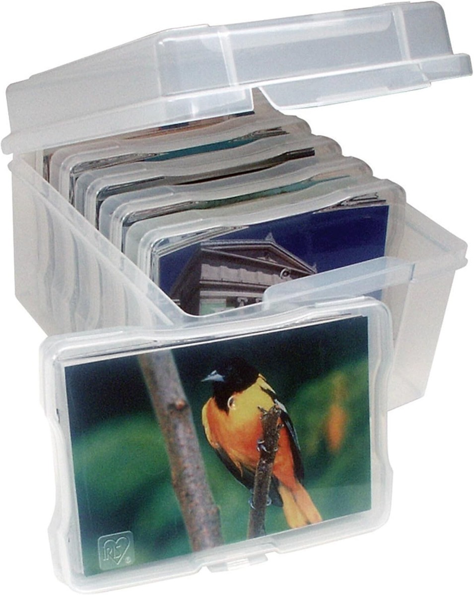 Waterproof Clear Photo Storage Box with Snap Closure - 7