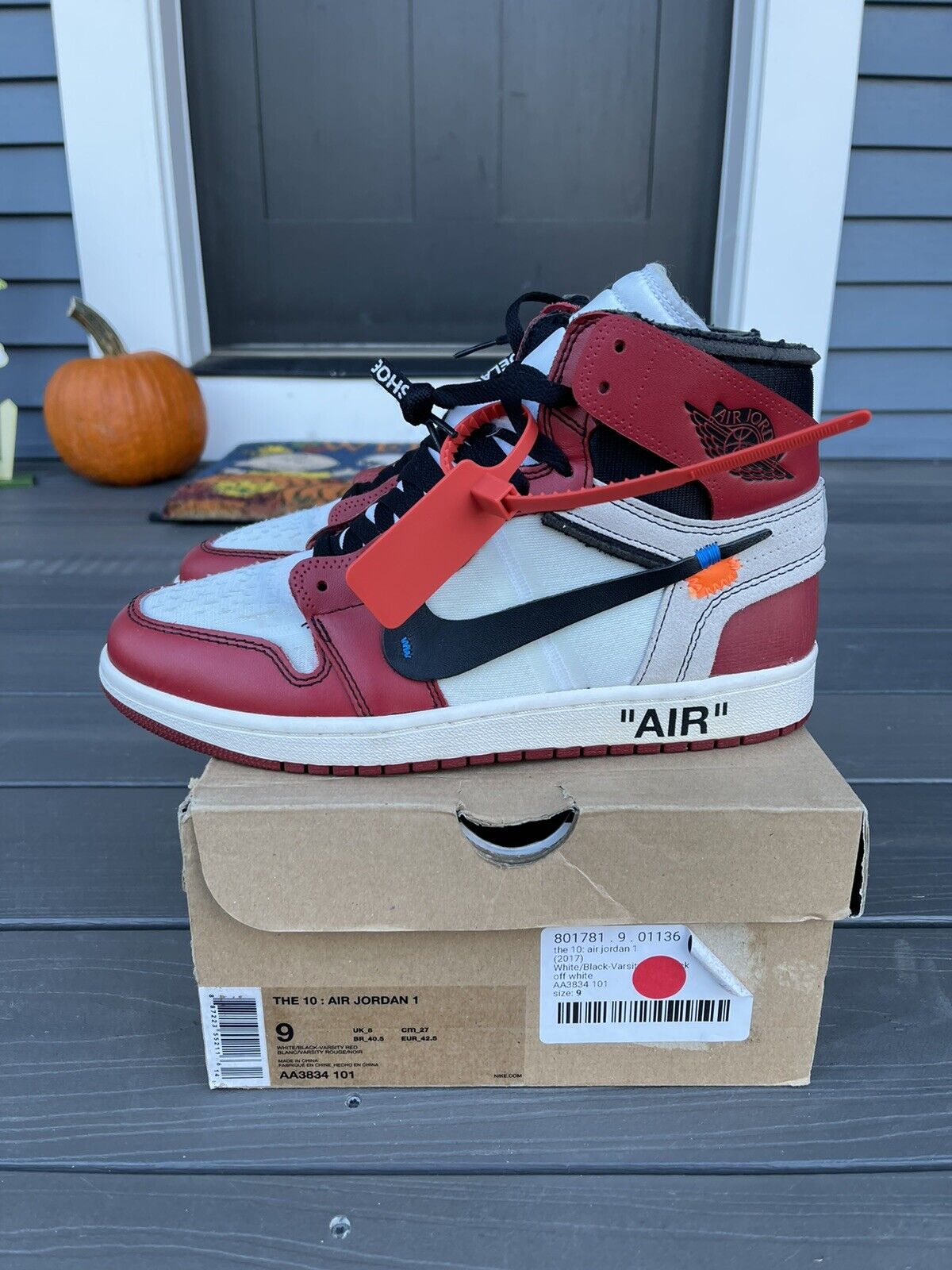 cheap off white jordan 1