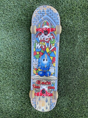 Vintage 1990's WORLD INDUSTRIES WET WILLY STAINED GLASS Used