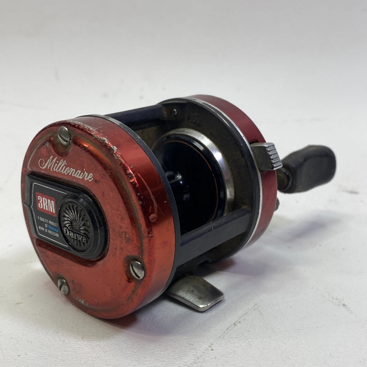 Vtg Daiwa Millionaire 3RM Level Wind RH Baitcasting Fishing Reel Made In  Japan