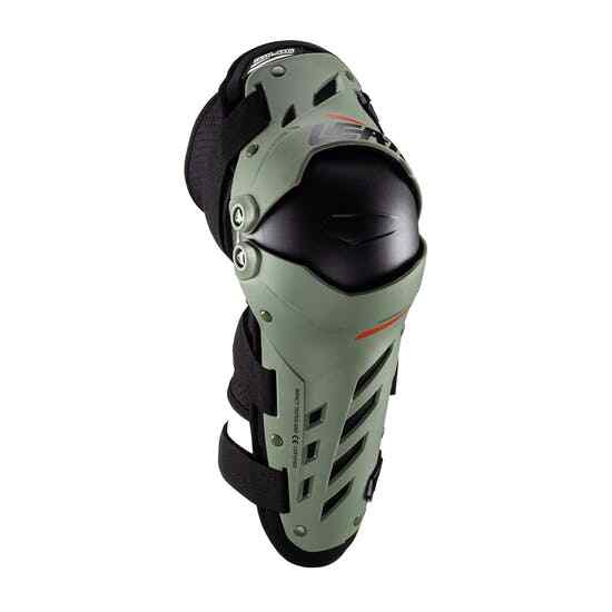 NEW 2025 LEATT DUAL AXIS KNEE SHIN GUARDS PAIR CACTUS HINGED