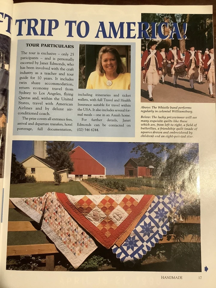 Handmade The Australian Women’s Weekly Craft Magazine 113 P - Image 4 of 4