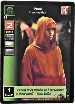 Star Wars CCG YOUNG JEDI DECIPHER SINGLES ''BATTLE OF NABOO'' YOU PICK 2000