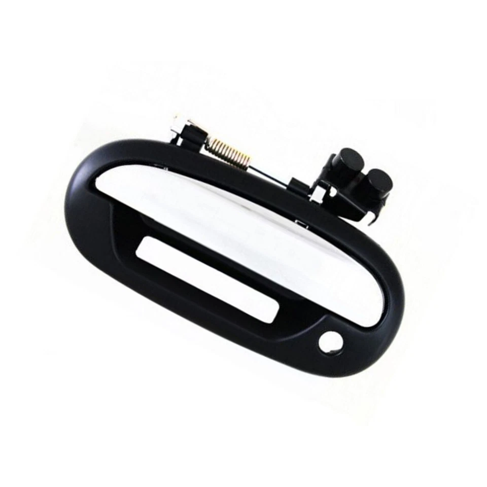 For 2002 Lincoln Blackwood Door Handle Exterior | Front Driver Side Chrome Lever - Image 2 of 4