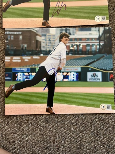 Jackson Jobe signed Detroit Tigers 8x10 photo MLB Top Prospect Beckett Coa - Picture 2 of 4