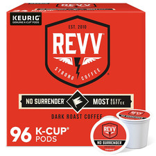 REVV No Surrender Keurig Single-Serve K-Cup Pods, Dark Roast Coffee, 96 Count 4