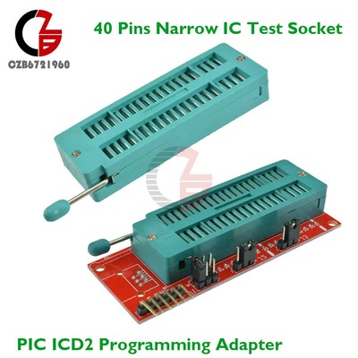 PIC ICD2 Programming Adapter Pickit 2 Pickit 3 Programmer Seat Board IC Socket