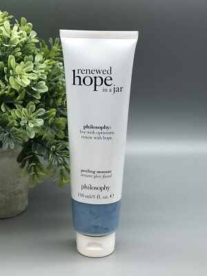 Philosophy Renewed Hope In A Jar Peeling Mousse Instant Glow Facial 5 oz NO SEAL