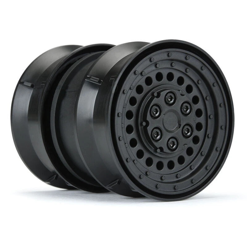 PROLINE Carbine 1.9 Black Dually Wheels for Crawlers Reifen F/R - Bild 2 von 4