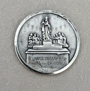St Jude Thaddeus Pocket Medal St of the Impossible Shrine of St Jude Chicago