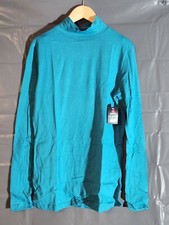 Natural Uniforms - 7169 - Women's LS Mock Turtle Neck Under Scrub - Teal - Sz M