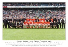 Armagh National League Football Champions 2005: GAA Print