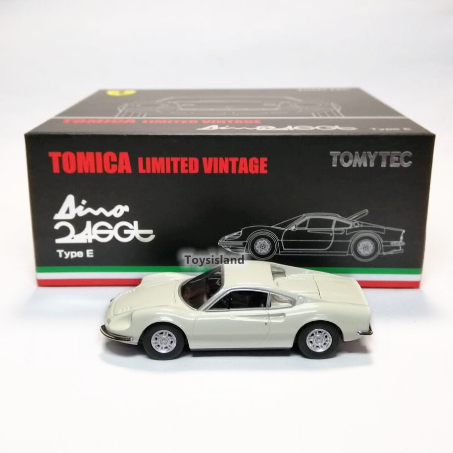 Tomica Limited Vintage NEO TLV Ferrari Dino 246 GT Type E 1/64