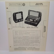 SAMS PHOTOFACT SERVICE MANUAL 76-10 DAVID BOGEN MODELS 11U 21U