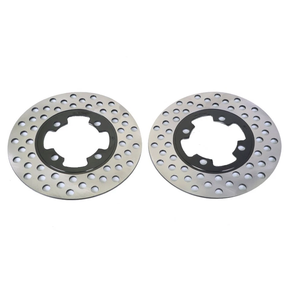 Pinzas de freno delanteras y rotores de freno para Yamaha Grizzly 350 400 450 YFM 2007-2014 Foto 3 de 4