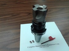 2" 90 degree indexable face mill, shell mill, CAT40 arbor, Sandvik 506-SDVK-2