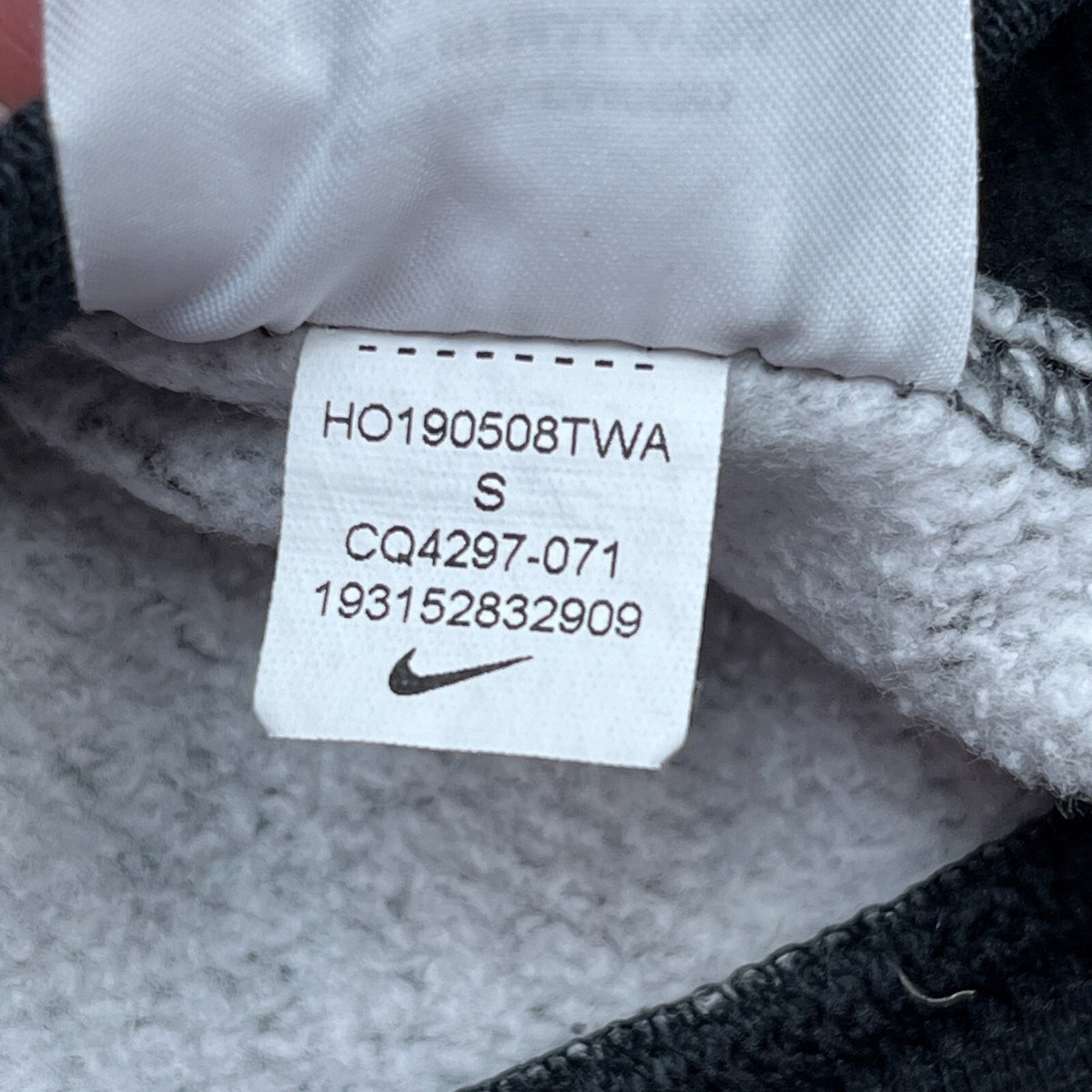 Nike Hoodie Boys Small Gray Black Sweatshirt Sweater Quarter Zip Track  Youth | eBay